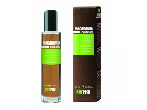 KAY PRO MACADAMIA regeneruojantis serumas trapiems, jautriems plaukams 100 ml. KAY PRO MACADAMIA regeneruojantis serumas trapiems, jautriems plaukams 100 ml.